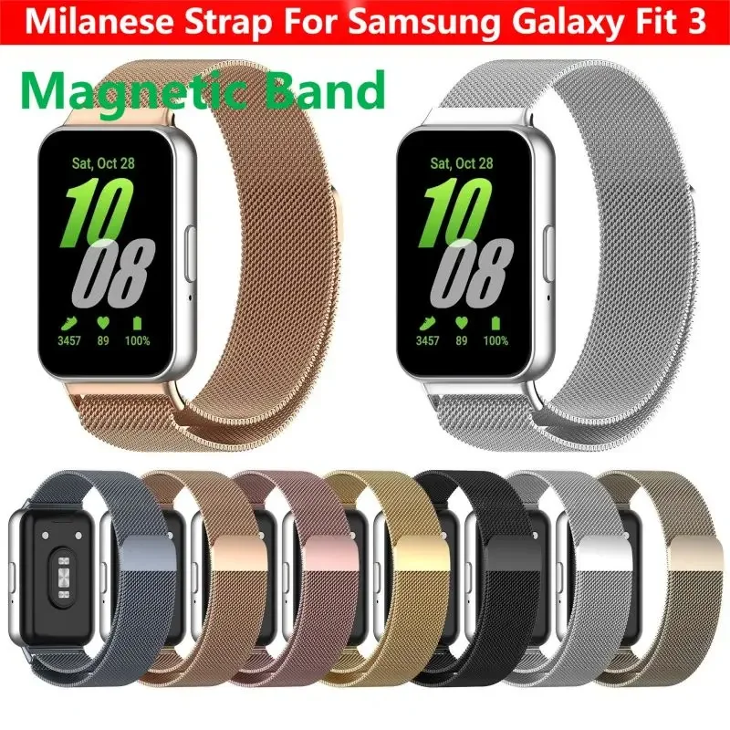 Milanese Loop Magnetic - Stainless Steel Strap For Samsung Galaxy