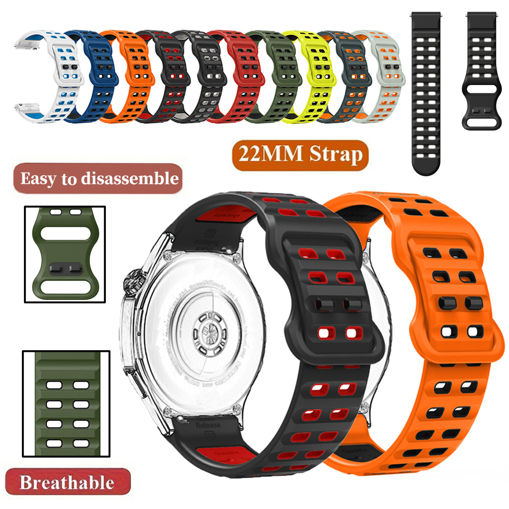 Mesh Strap Metal - Silicone 22mm Strap For Garmin Venu