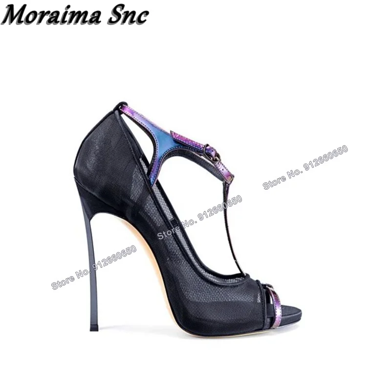 Mesh Strap Metal - Moraima Snc Air Mesh T Strap