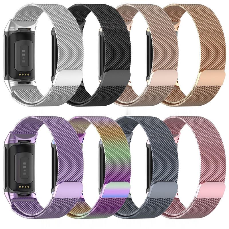 Mesh Strap Metal - Metal Band For Fitbit Charge 5