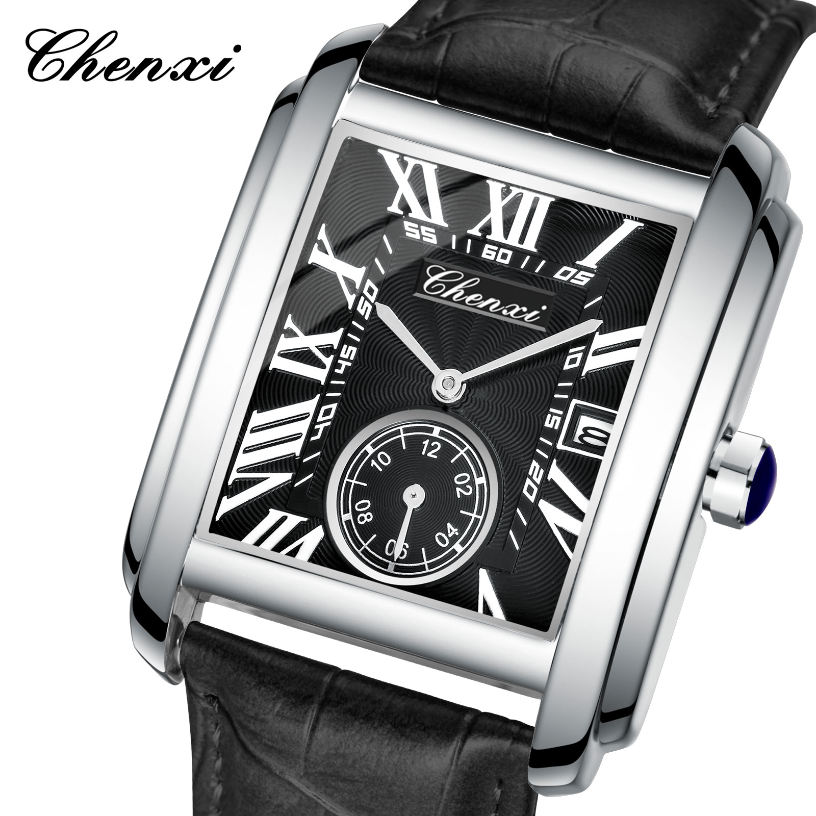 Chenxi 8216 New Fashion Boy Cl - Leather Watch Band Men review and price