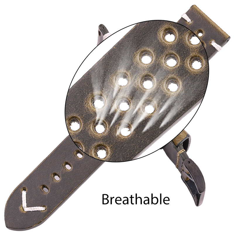 Breathable Genuine Leather Qui - Nato Strap Nylon review and price