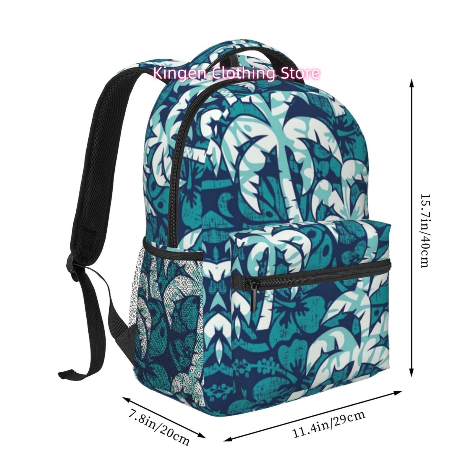 Teal Vintage Palm Tropical Pri - Tropic Strap Vintage review and price