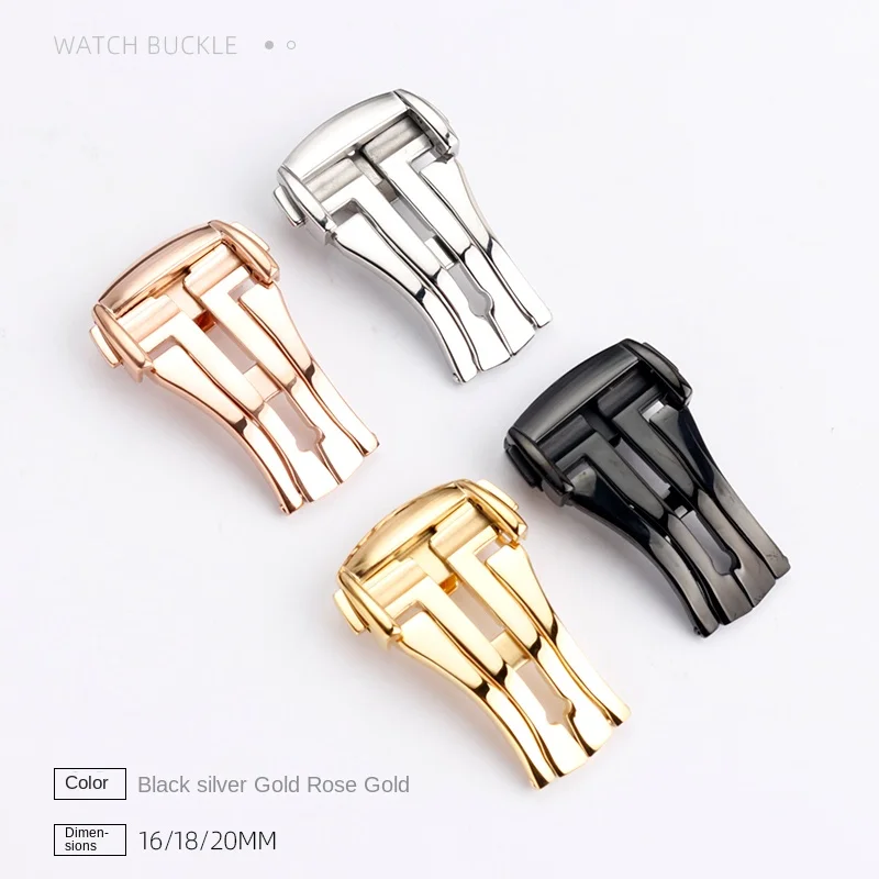 Stainless Steel Watch Buckle f - Butterfly Clasp Deployant review and price