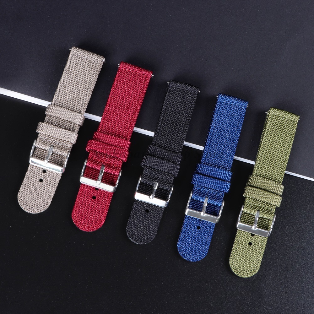 18 20 22 24mm Nylon Canvas Str - Nato Strap Nylon review and price