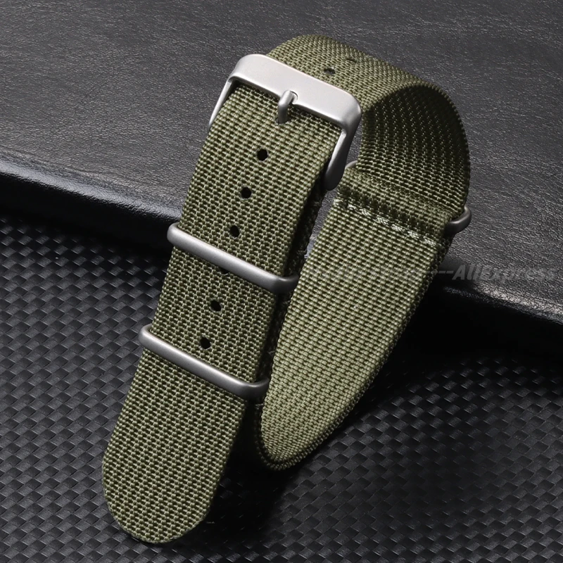 Ribbed Nylon Watch Strap 18mm  - Nato Strap Nylon review and price