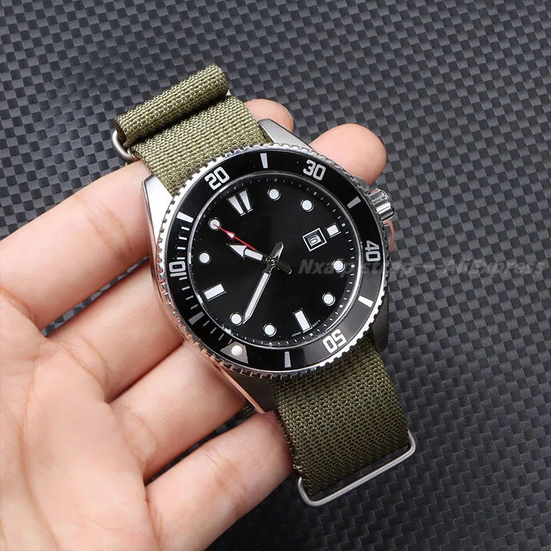 Ribbed Nylon Watch Strap 18mm  - Nato Strap Nylon review and price