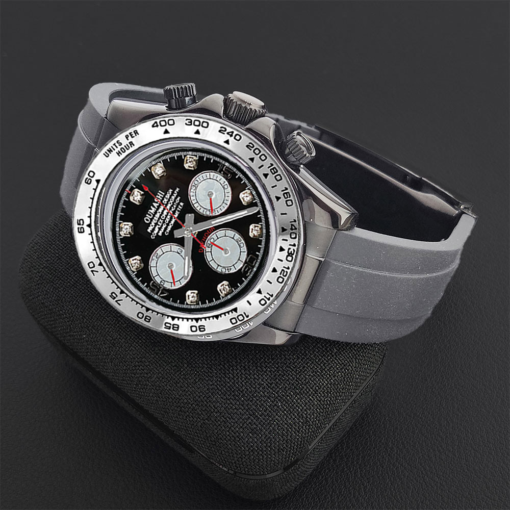 Luxury VK63 WATCH 39.3mm quart - Stainless Bracelet Diver review and price