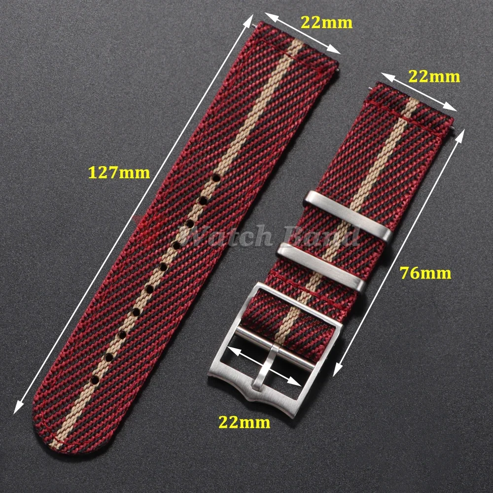20 22mm Nylon Strap for Tudor  - Nato Strap Nylon review and price