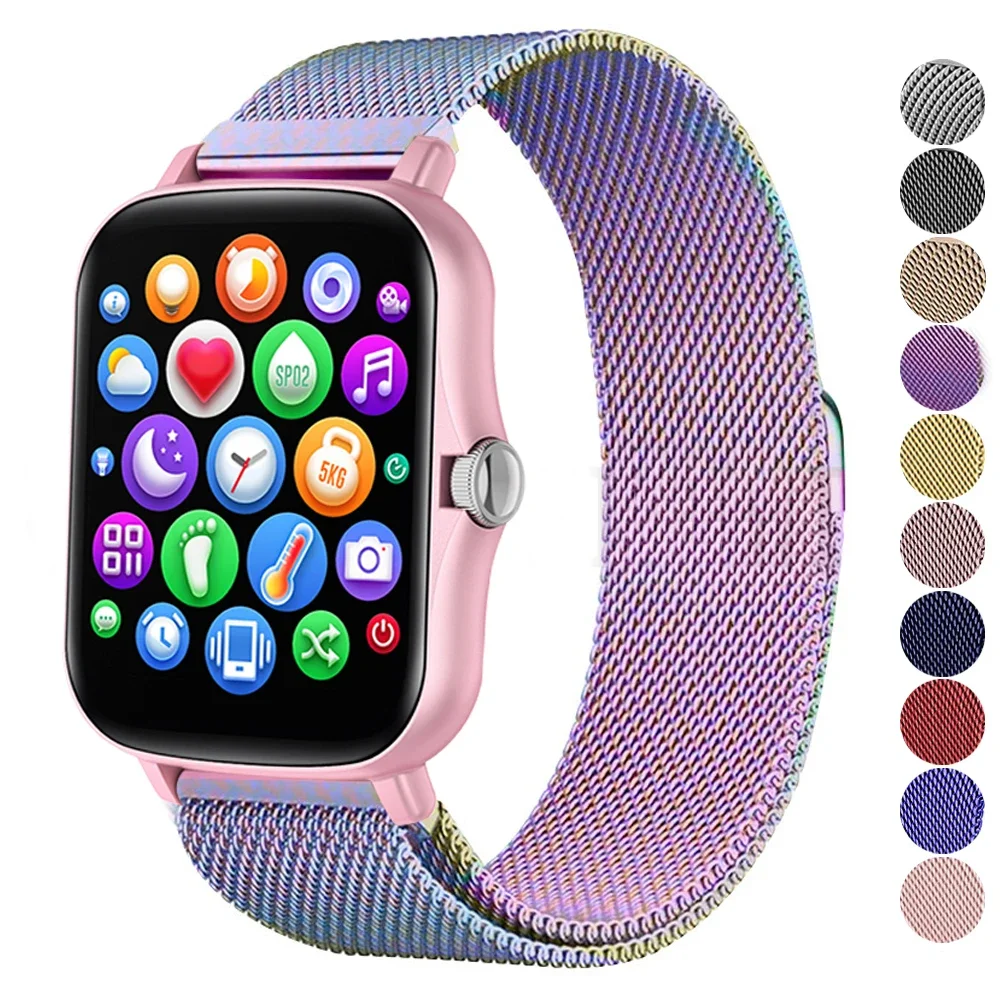20mm strap For Amazfit GTS 4/3 - Milanese Loop Magnetic review and price