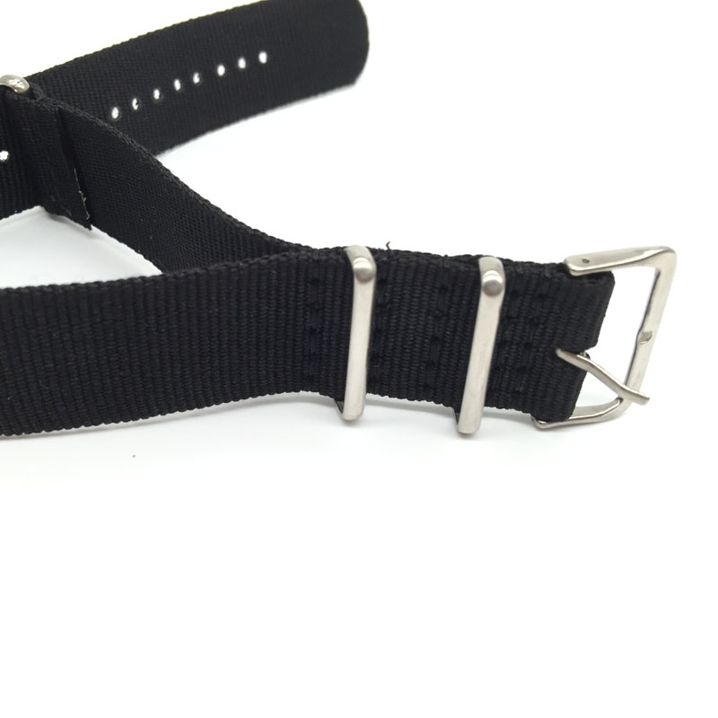 Black Nylon Strap for 16mm 18m - Nato Strap Nylon review and price