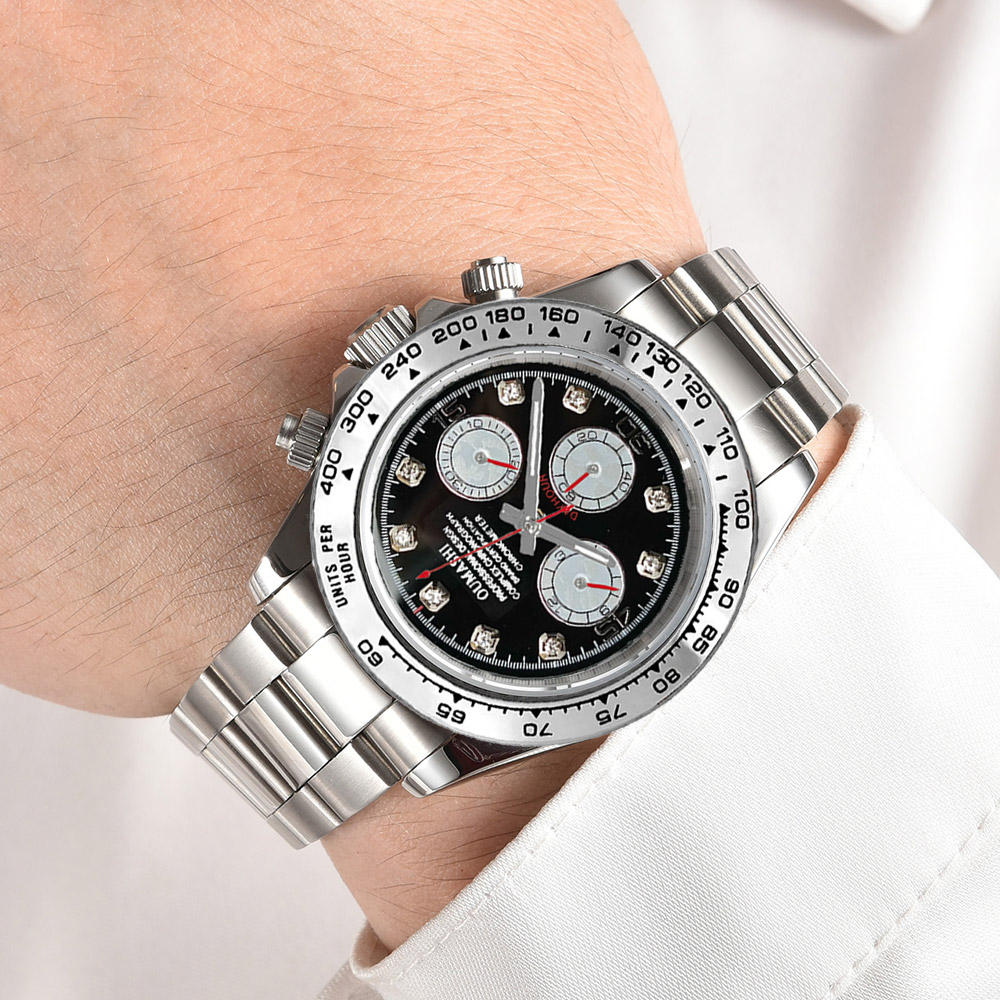 Luxury VK63 WATCH 39mm quartz  - Stainless Bracelet Diver review and price