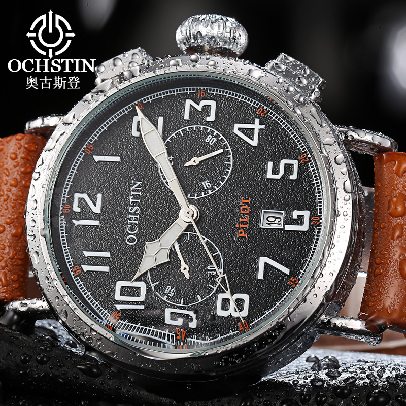 OCHSTIN Genuine Leather Strap  - Leather Watch Band Men review and price