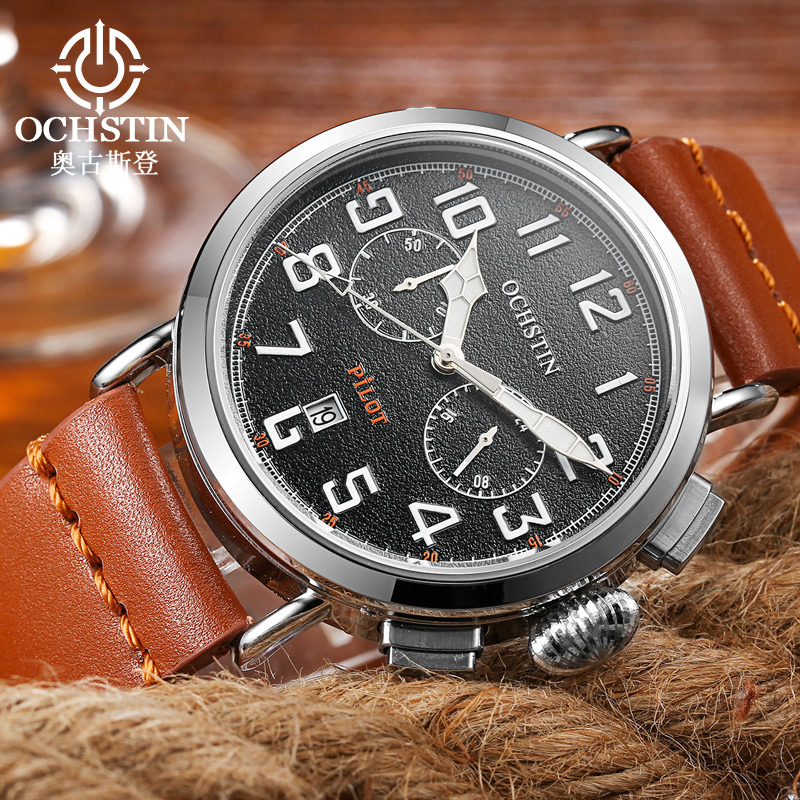 OCHSTIN Genuine Leather Strap  - Leather Watch Band Men review and price