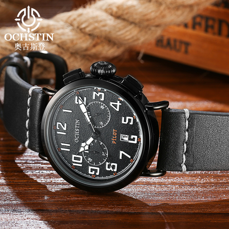OCHSTIN Genuine Leather Strap  - Leather Watch Band Men review and price