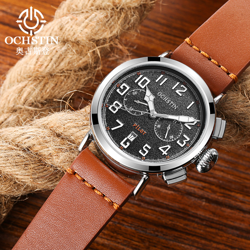 OCHSTIN Genuine Leather Strap  - Leather Watch Band Men review and price