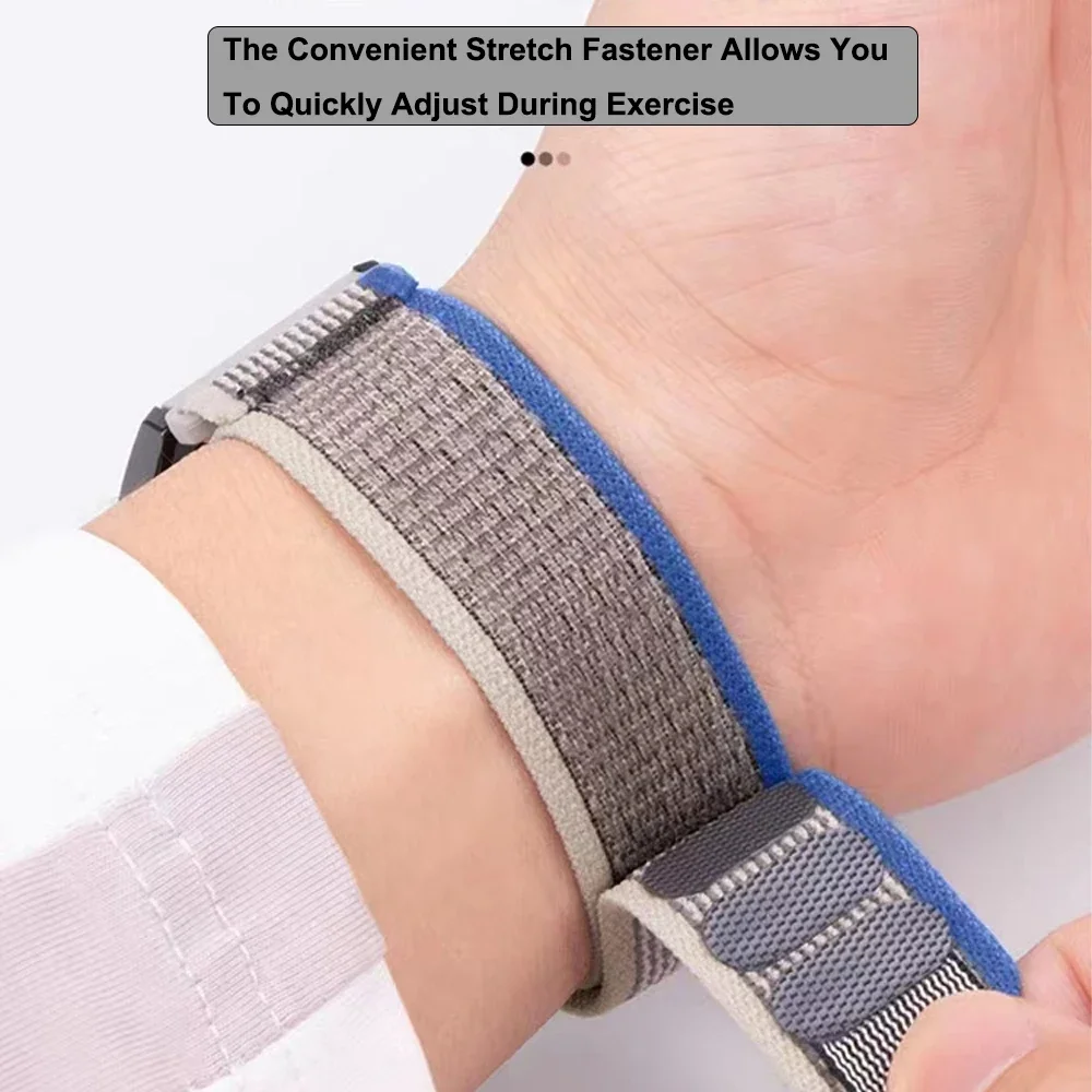 20/22mm Trail Loop Watchband F - Sport Loop Velcro review and price